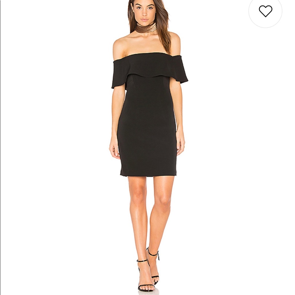 Revolve Bardot Off Shoulder Dress